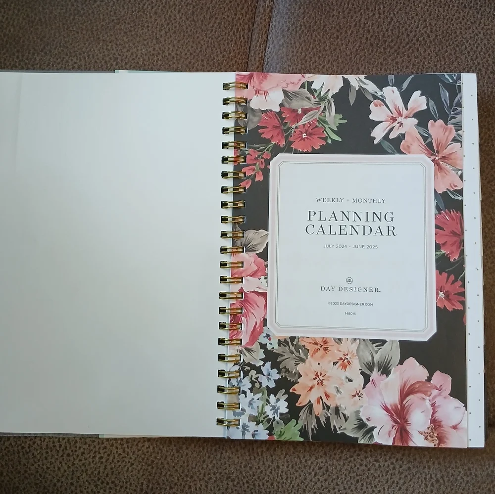 Day Designer tabbed planner 2024 to 2025